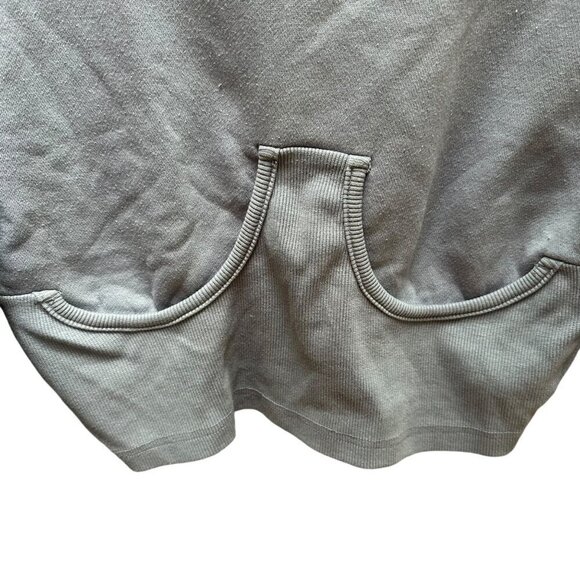 Lot of‎ 2 Missguided & DSG Cropped Long Sleeve Shirt/Sweatshirts Beige & Gray SM - Picture 3 of 13